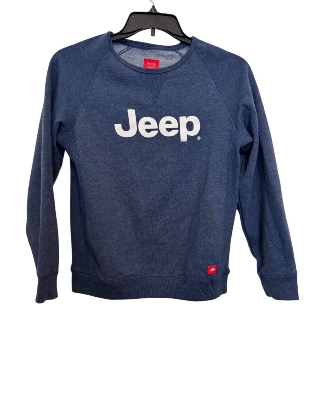Jeep Blue Crewneck Sweatshirt XL By Sportiqe 18-20 Cotton Blend